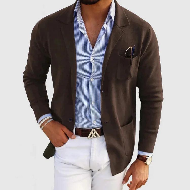 Noah – Eleganter Blazer mit Taschen für Männer