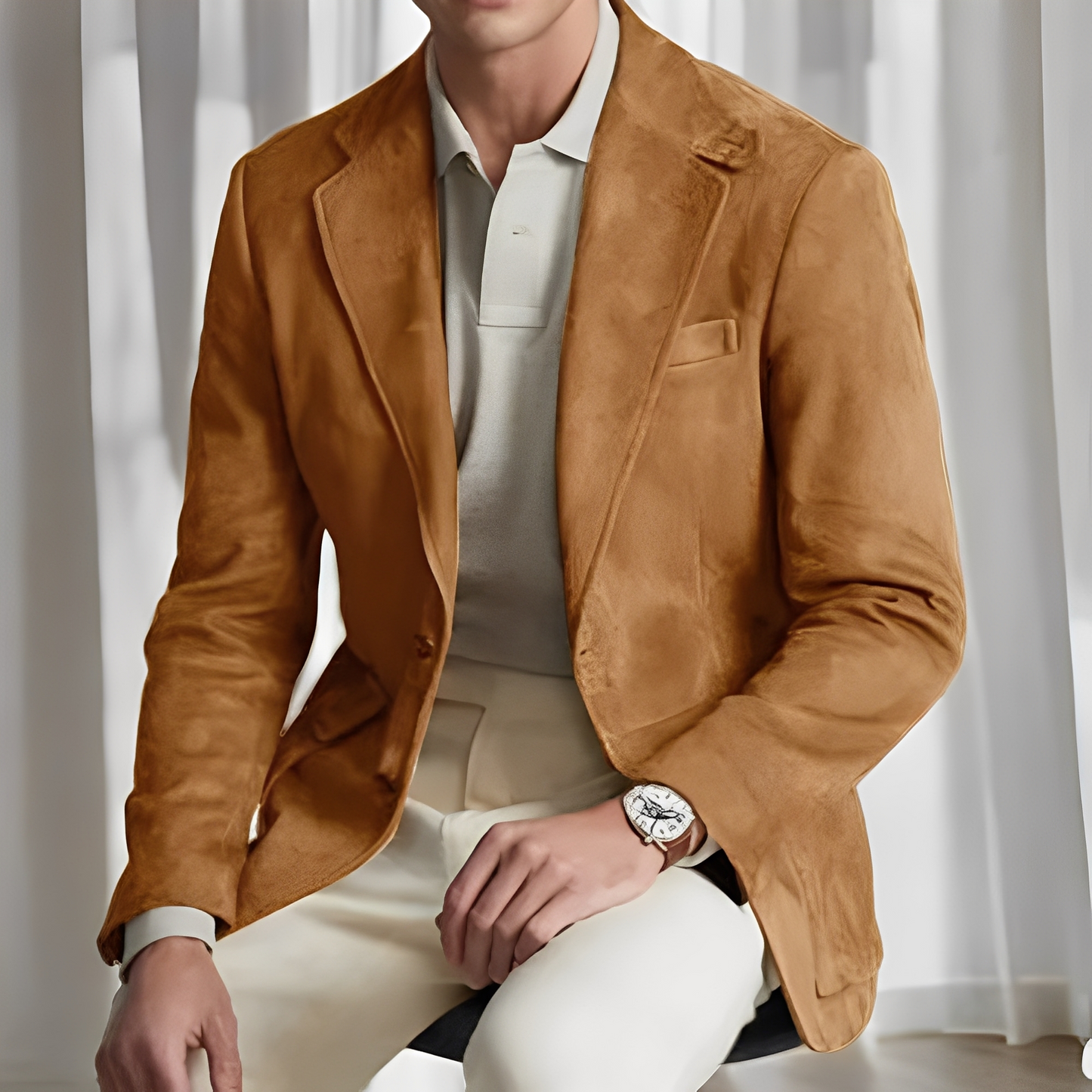 Martin - Schicker Herrenblazer mit Knopf