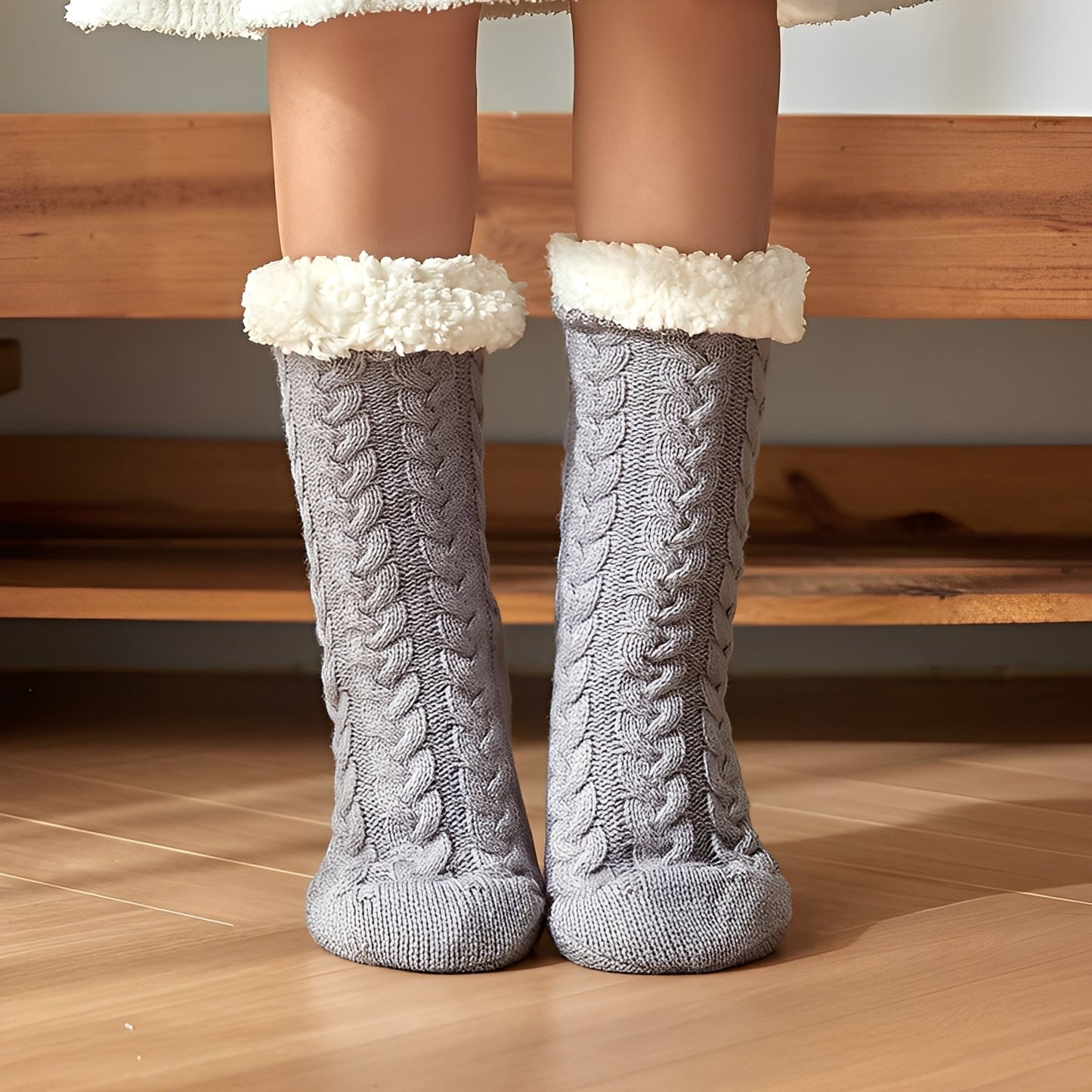 Jessica - Weiche Winter-Plüschsocken für Frauen und Männer