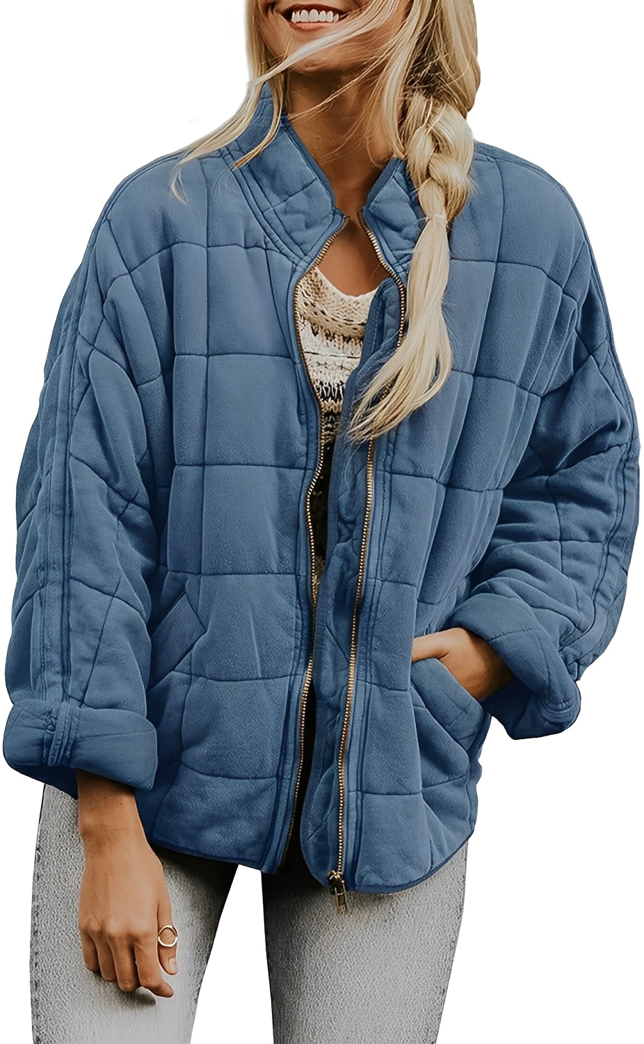 Mikaela - Damen Oversize-Jacke für kalte Tage