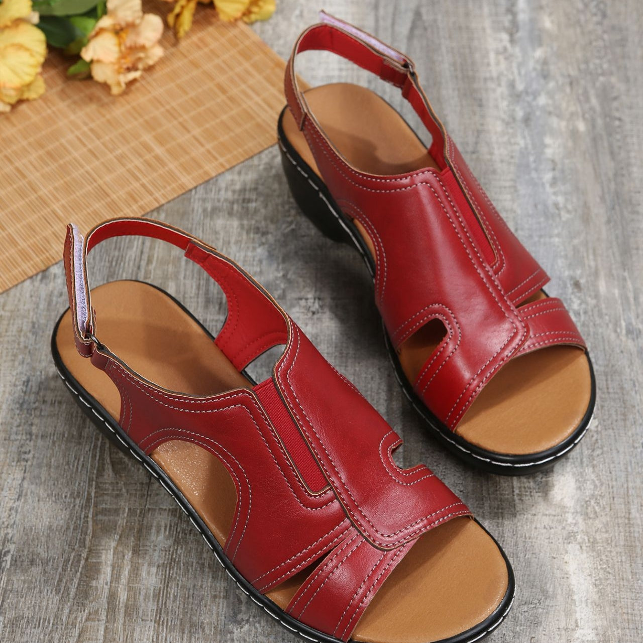 Duana - Bequeme Damensandalen mit Luftpolstersohle
