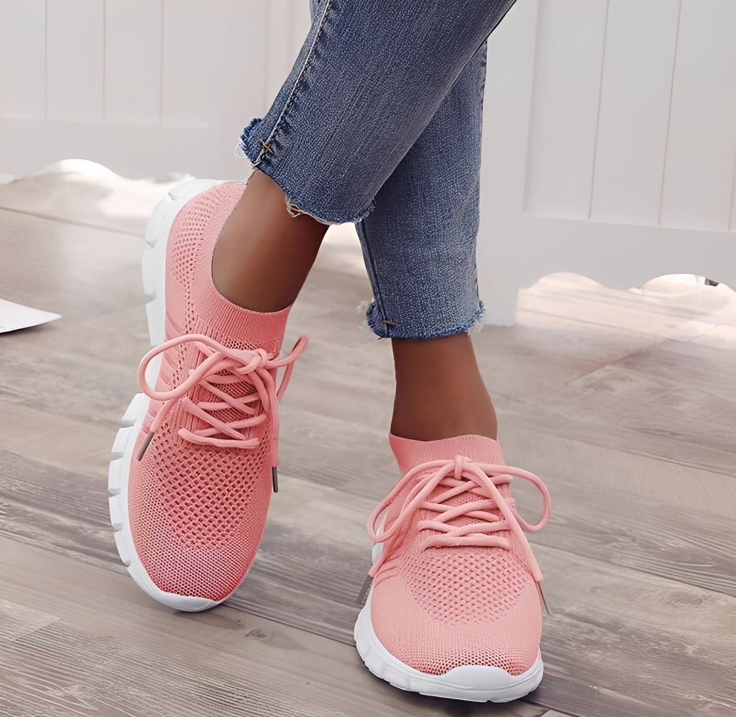 Amanda - Bequeme Damen-Schuhe aus Netzstoff
