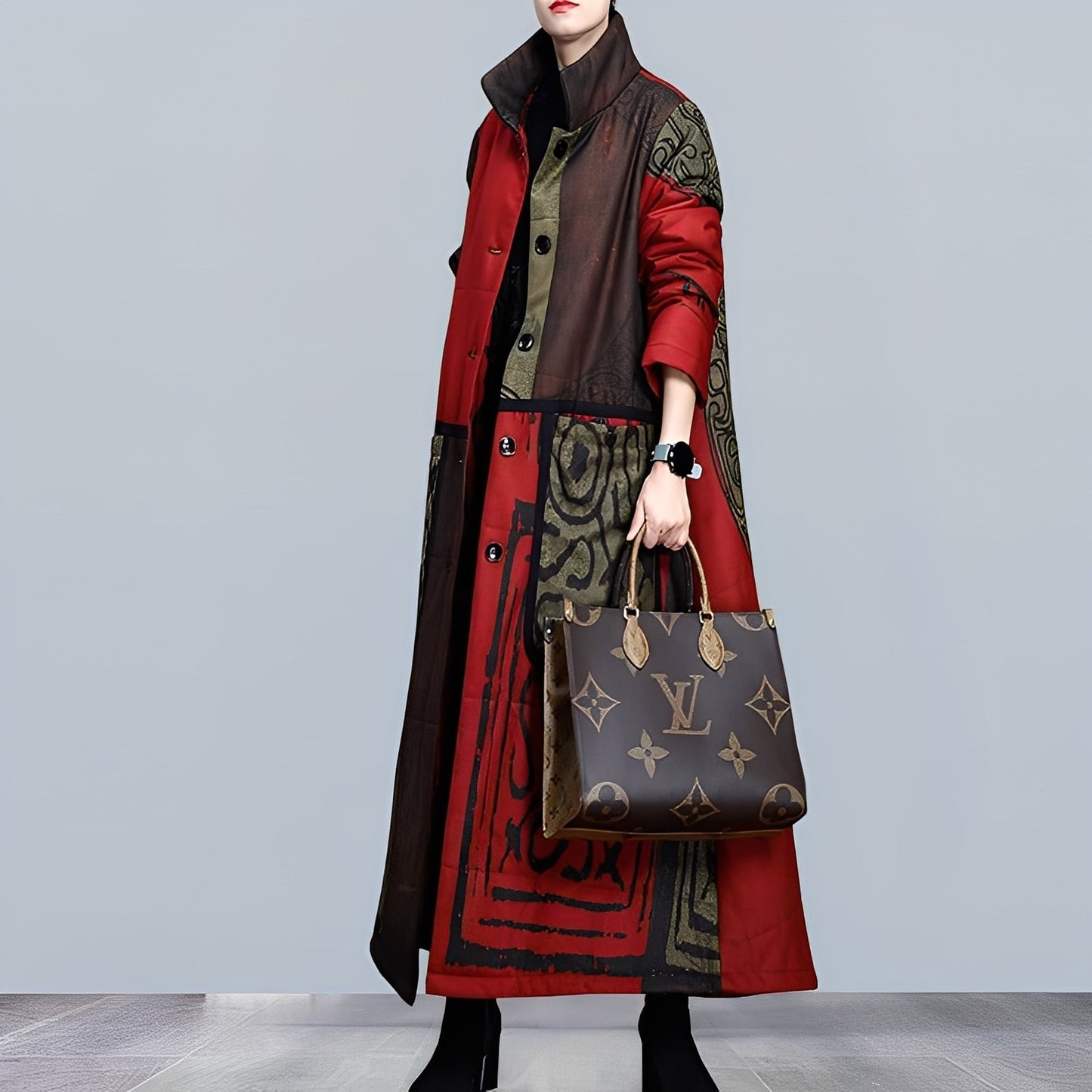 Ashlie - Gemütliche Parka-Jacke mit hohem Kragen für Damen