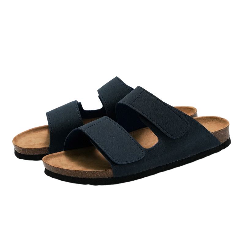 Vespera – Ledersandalen für Herren mit praktischem Klettverschluss