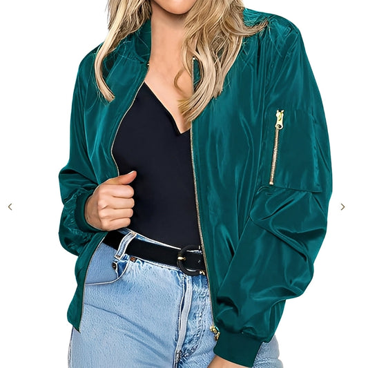 Shirlee - Komfortable Damen-Bomberjacke im klassischen Retro-Design