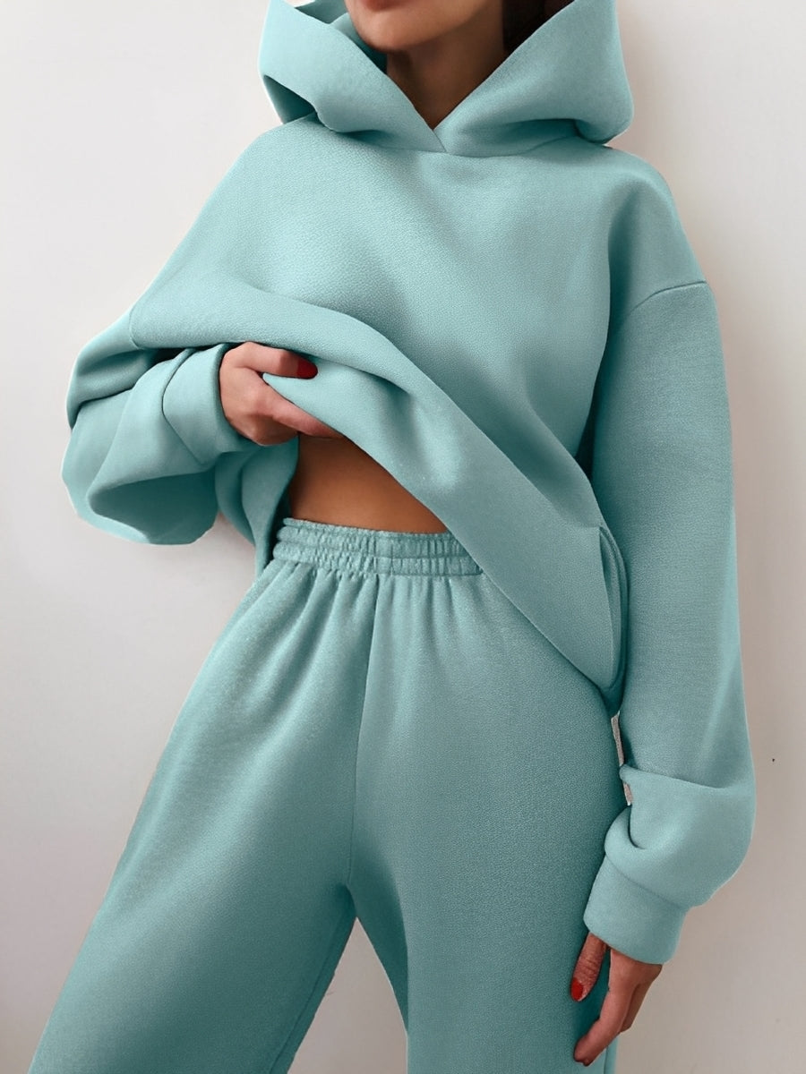Jasmine - Komfortables Damen Jogging-Set mit Kapuze