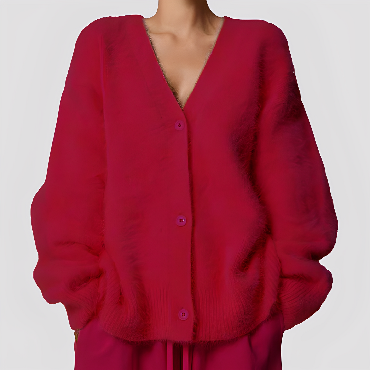 Lavena - Gemütlicher, weiter Damen-Kaschmirpullover