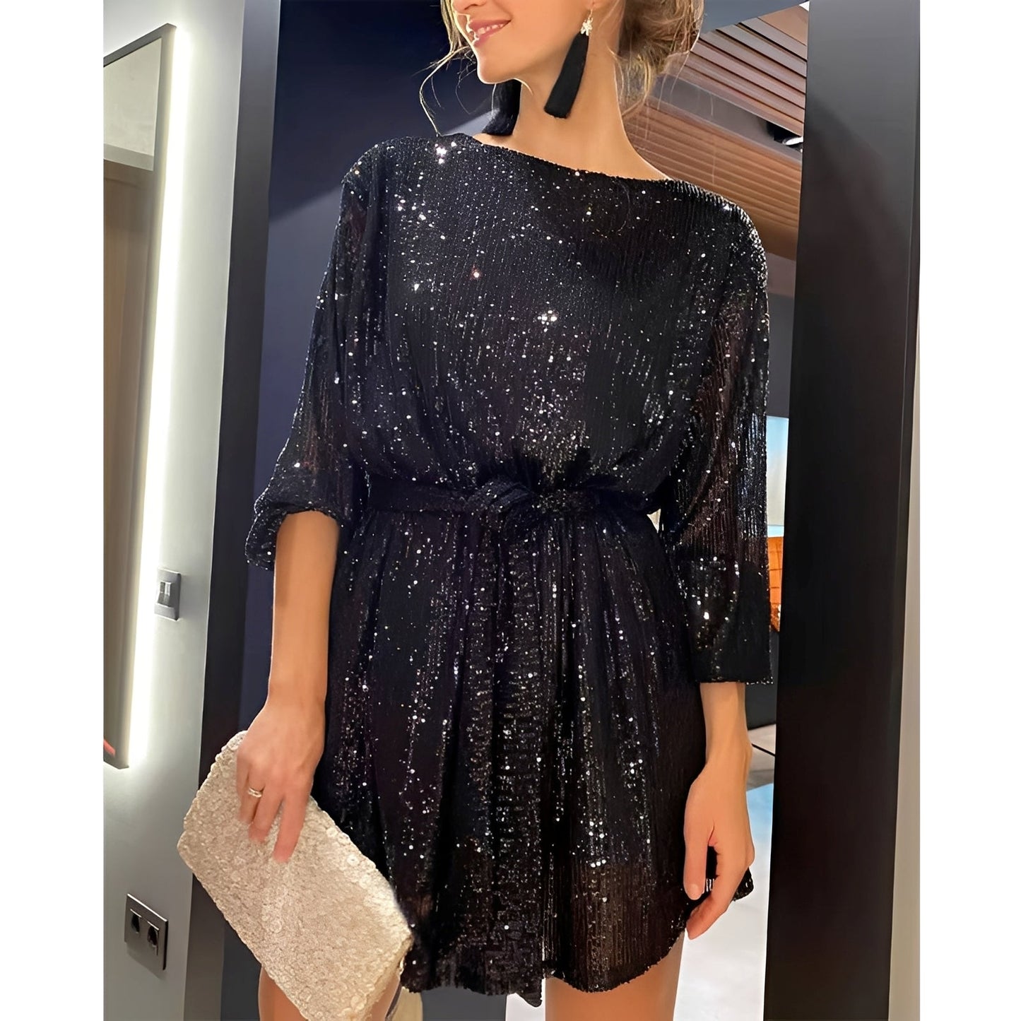 Mirabel - Funkelndes Damenkleid für Feiern