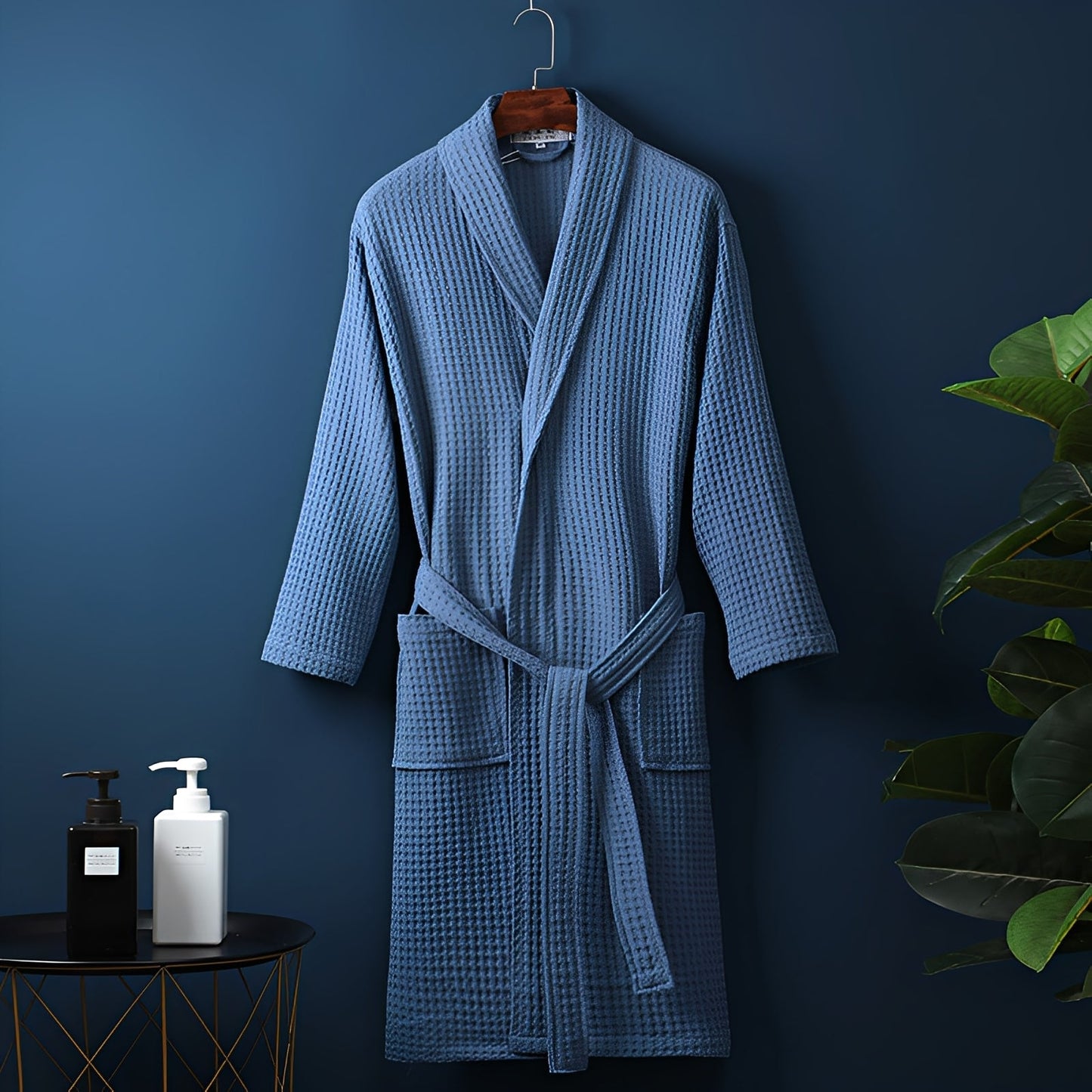 Dunstan - Komfortabler Bademantel aus Baumwolle für Herren