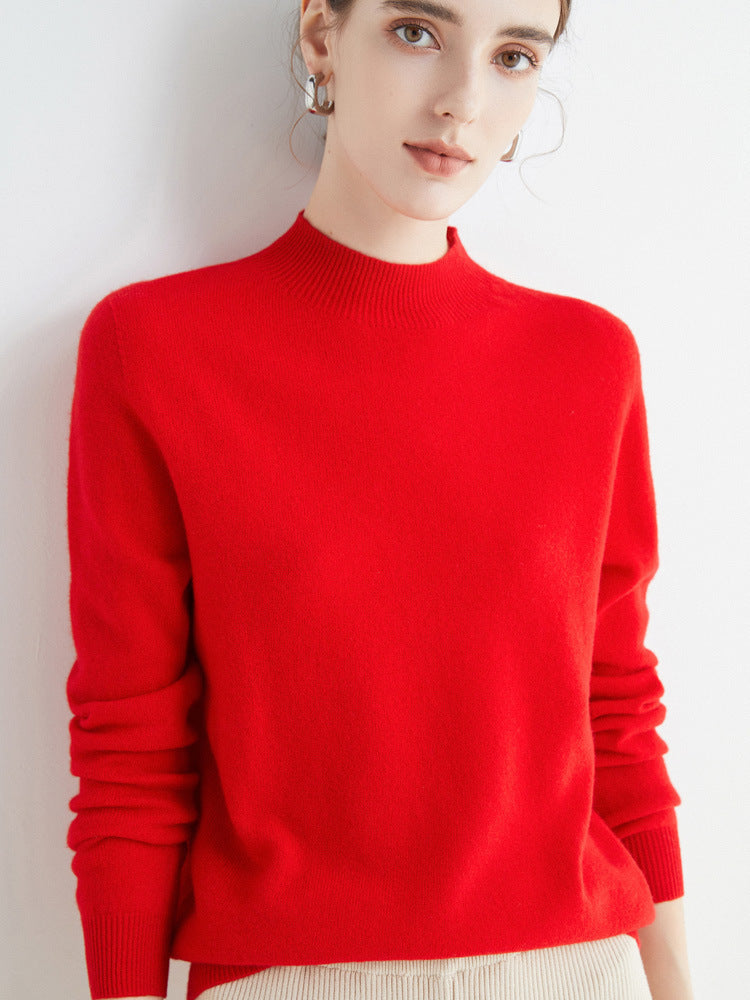 Hollie - Bequemer Damenkaschmirpullover
