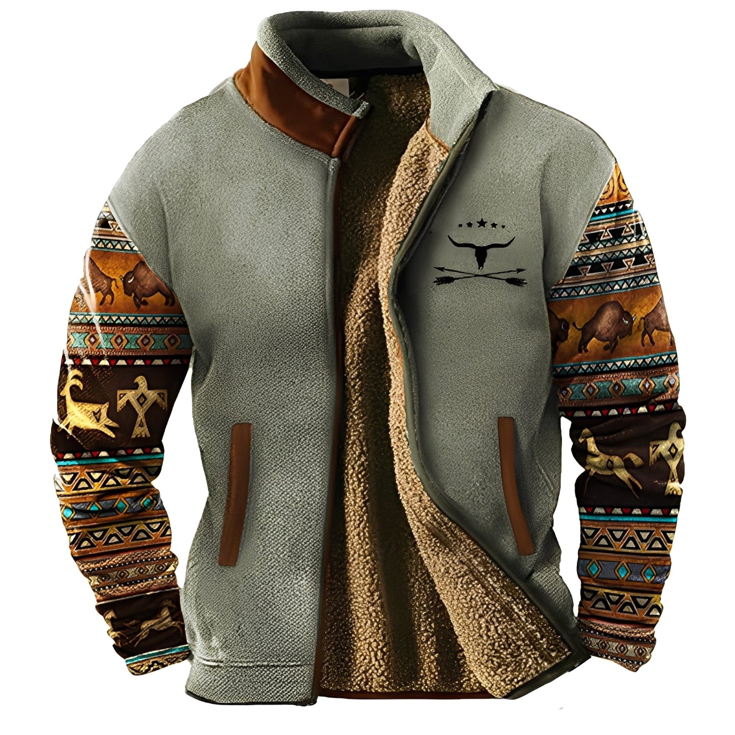 Todd - Stilvolle, warme Herrenfleecejacke