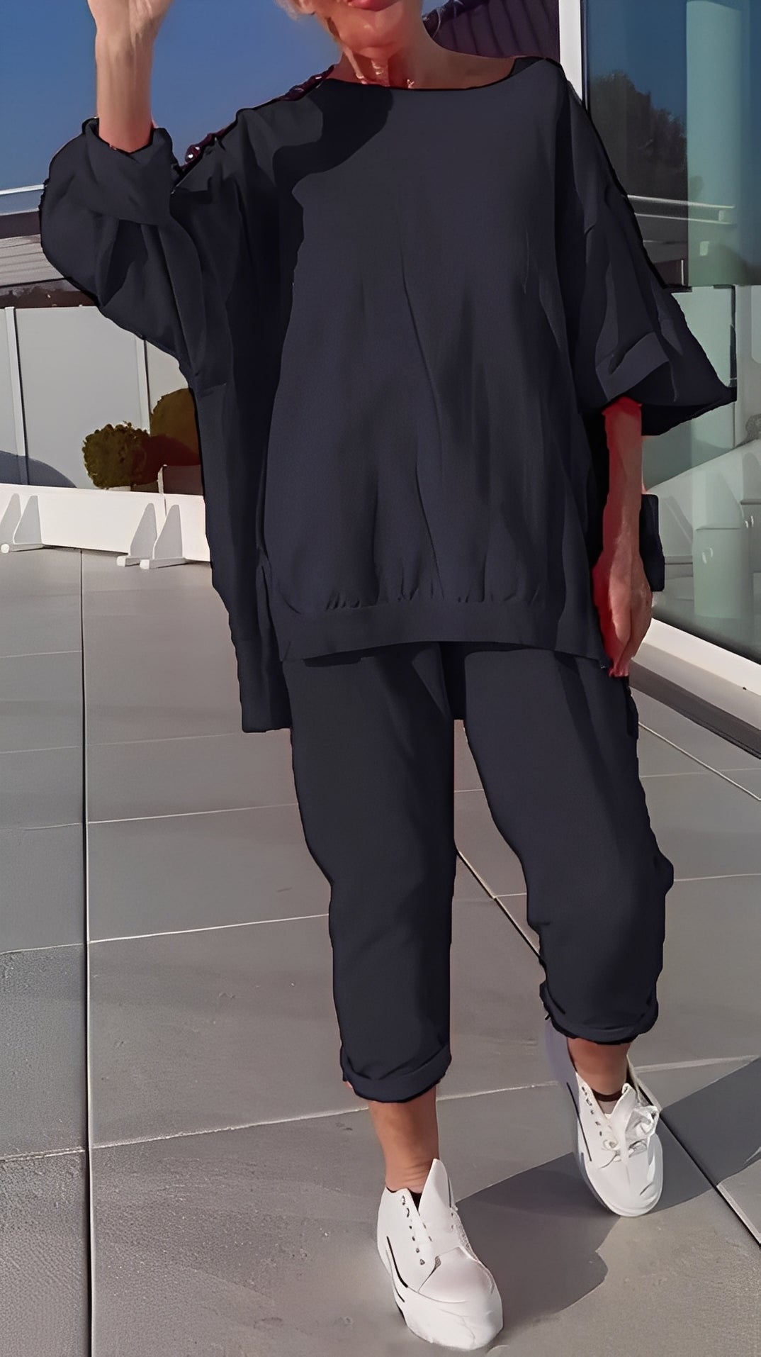 Eleanore - Komfortables Damen-Set mit lockerem Shirt und Hose