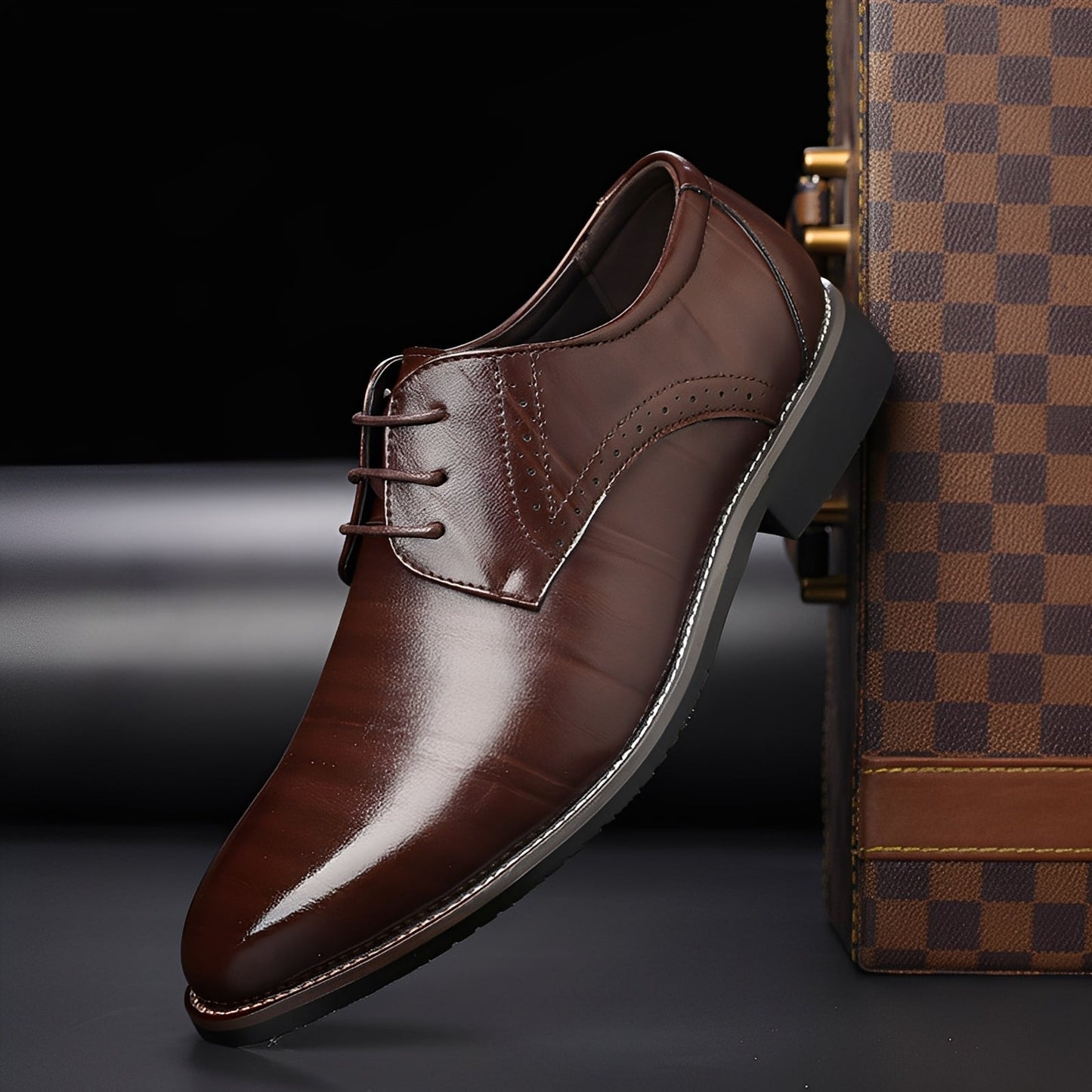 Kendrick - Zeitlose elegante Lederschuhe für Herren