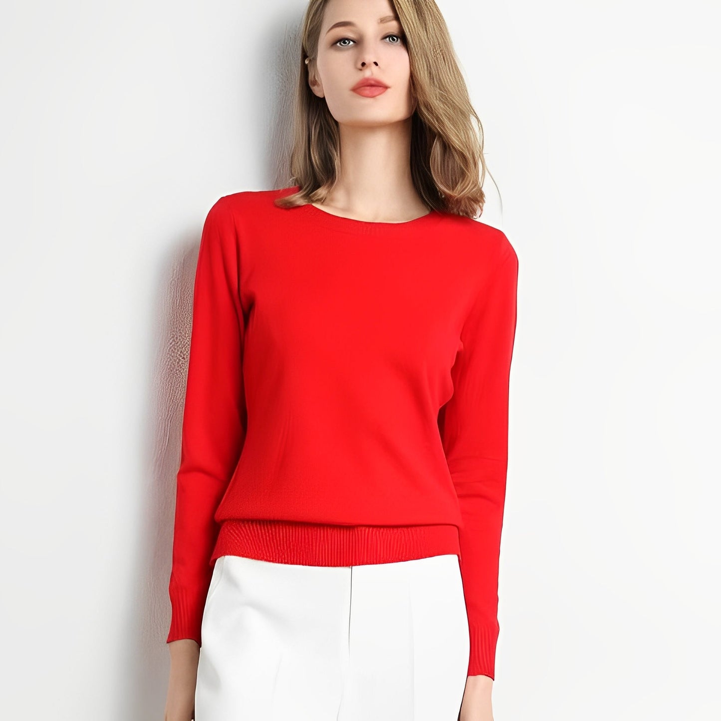Carmella - Bequemer und weicher Damen-Strickpullover