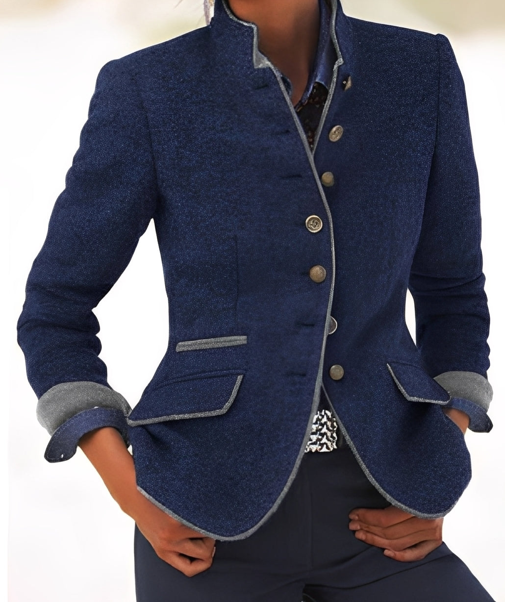 Kaelyn - Moderne Damenjacke mit Taschen für den alltäglichen Gebrauch