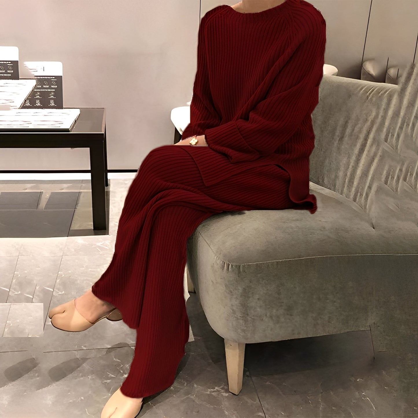 Carolina - Angenehmes und legeres Damen-Strickset