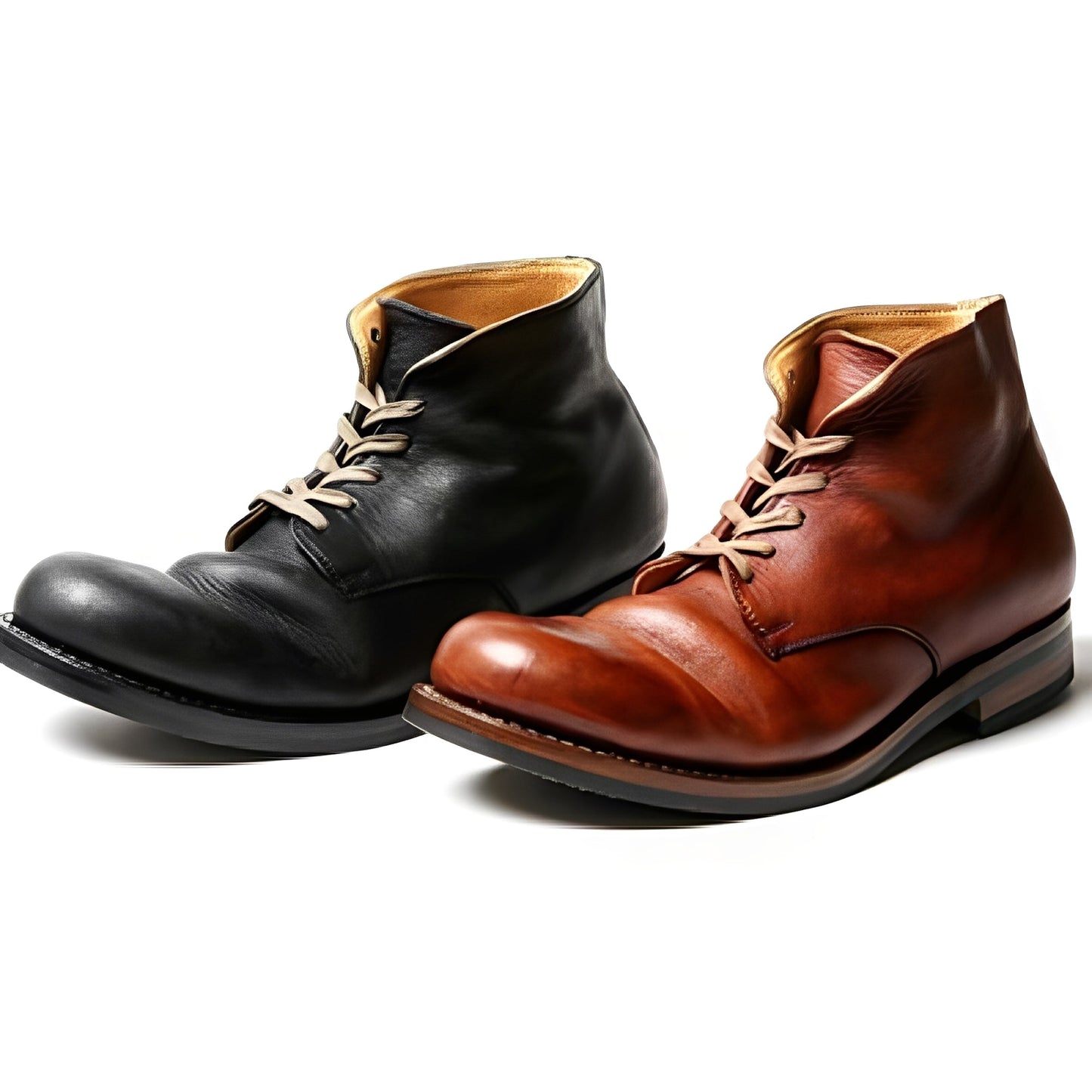 Roscoe - Klassische Herren-Boots mit rundem Schaft