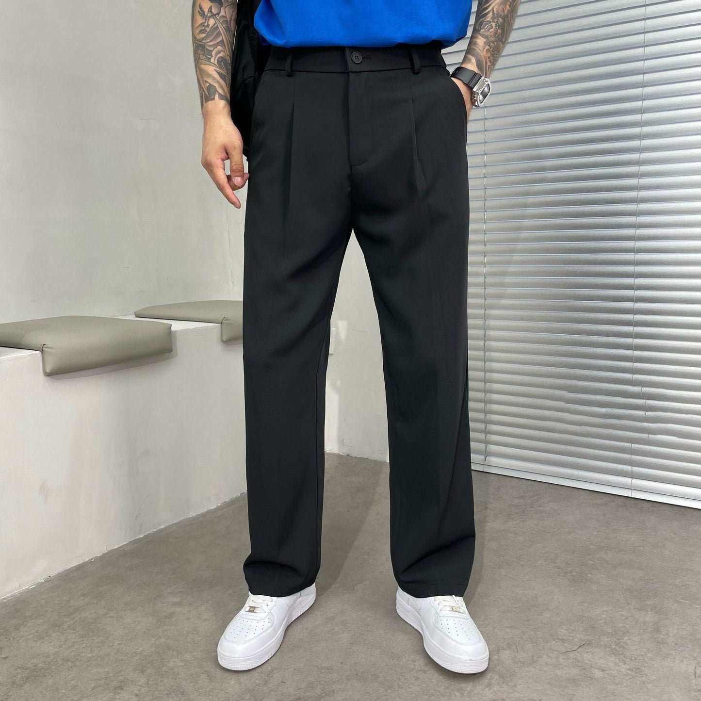Jones - Bequeme, leger geschnittene Freizeithose für Herren