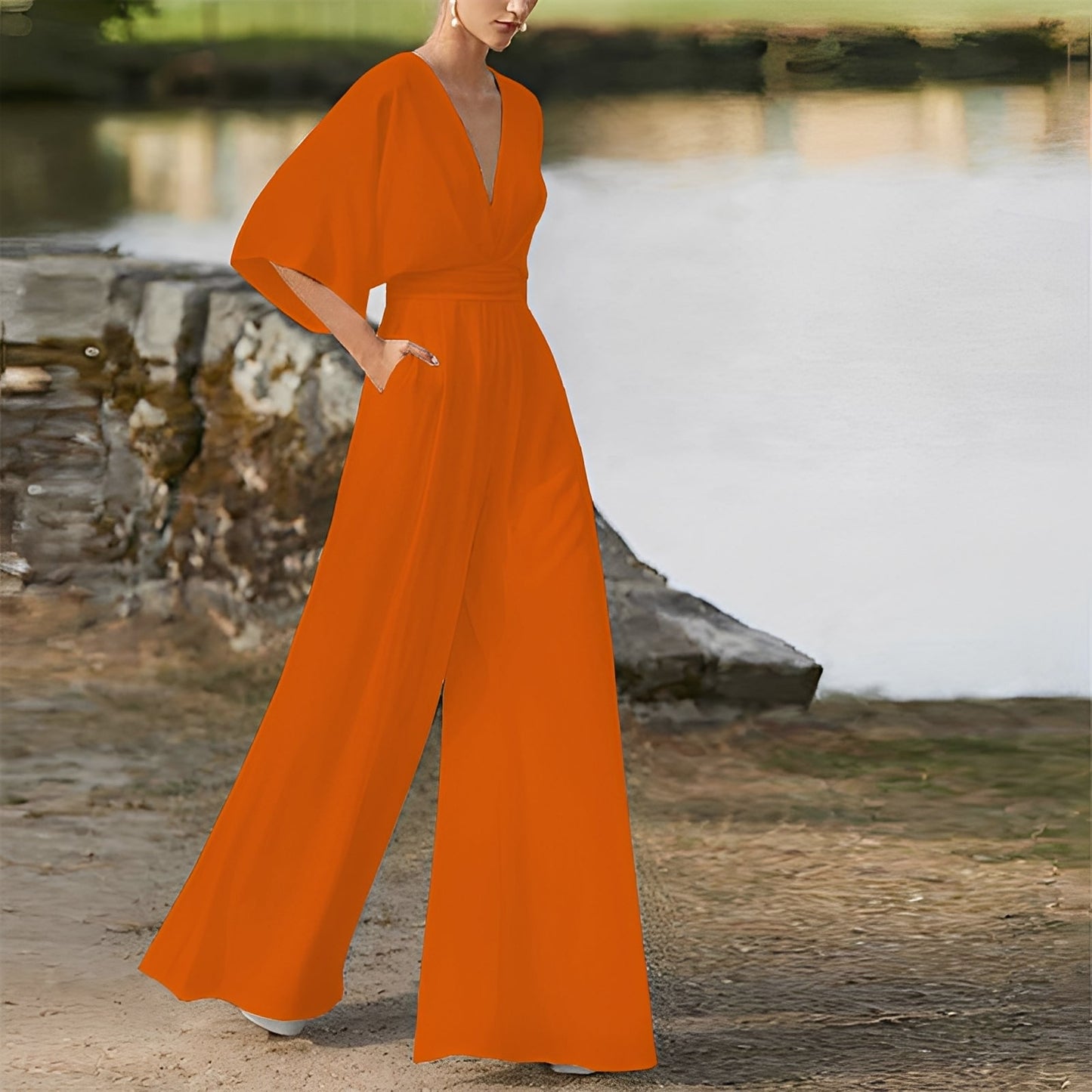 Elizabeth - Komfortabler und legerer Damen-Jumpsuit
