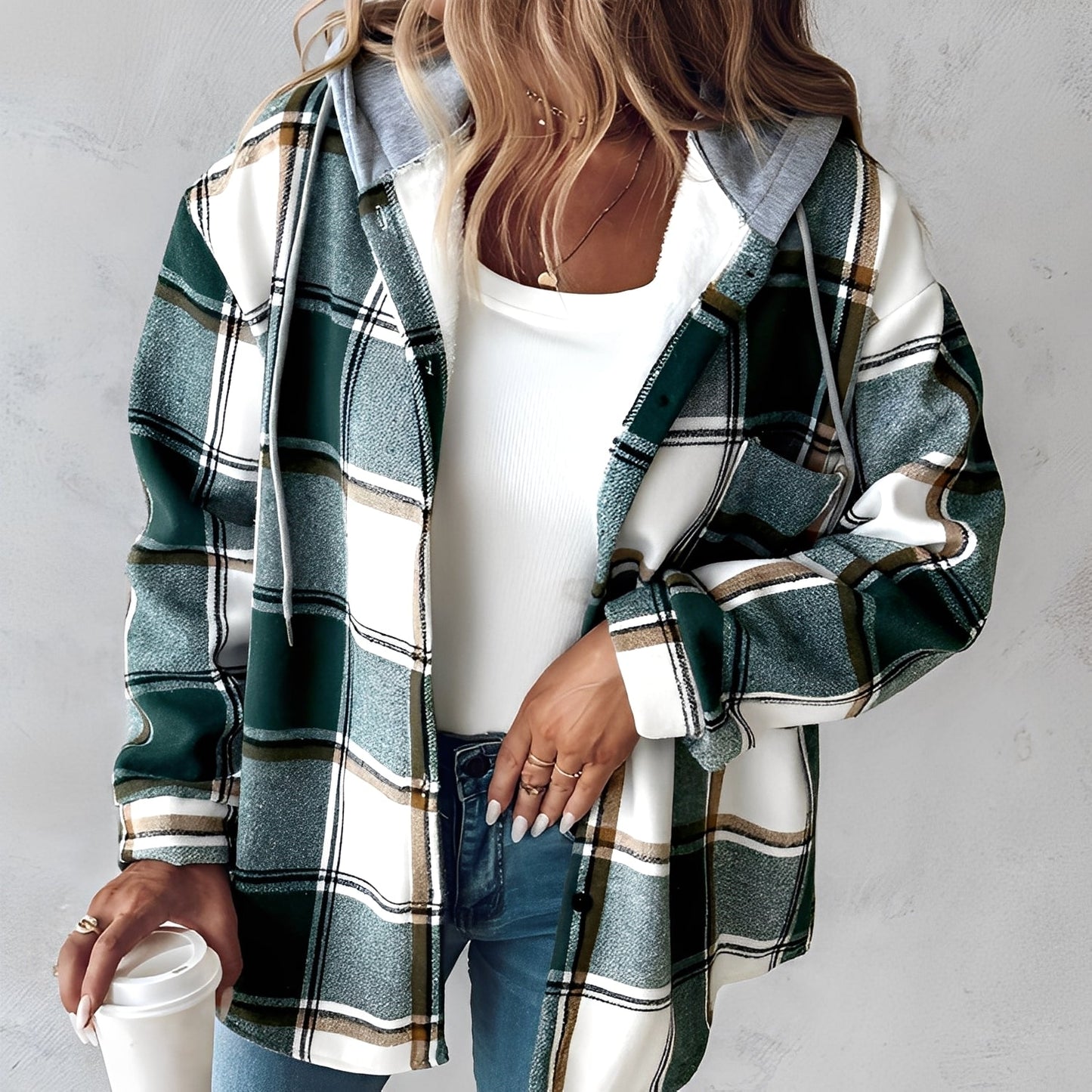 Briana - Komfortable, warme Damen-Kapuzenjacke