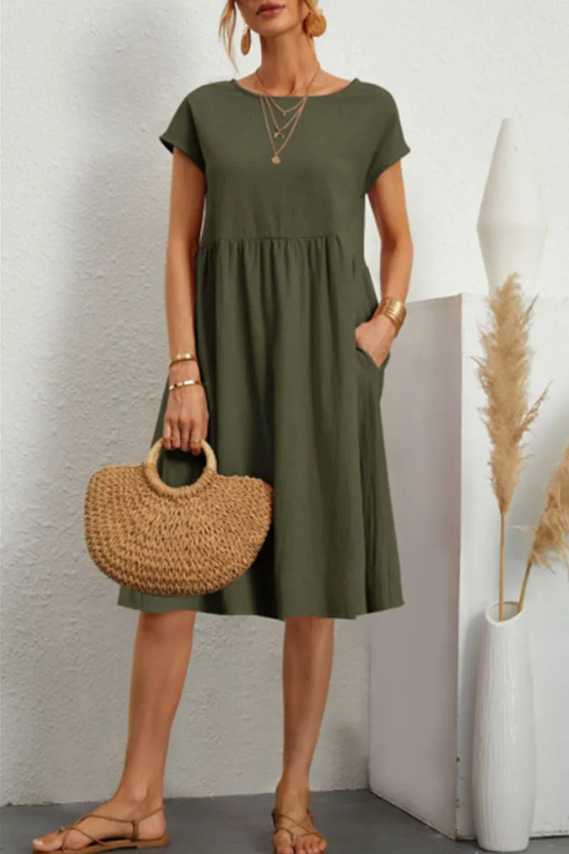 Imogen - Modernes Patchwork-Kleid