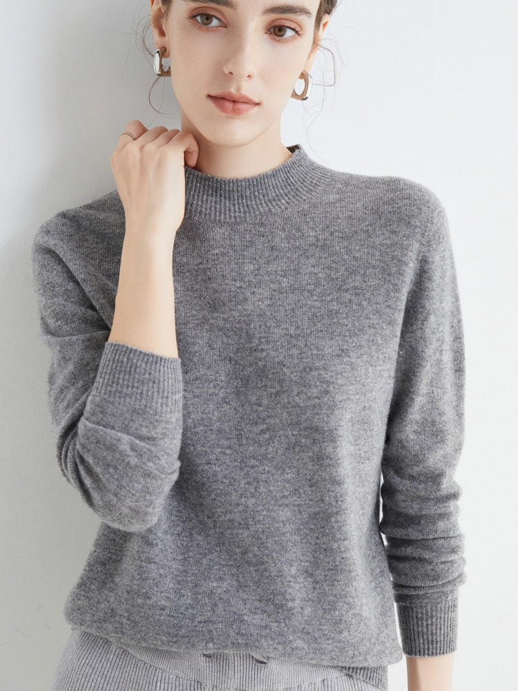 Hollie - Bequemer Damenkaschmirpullover
