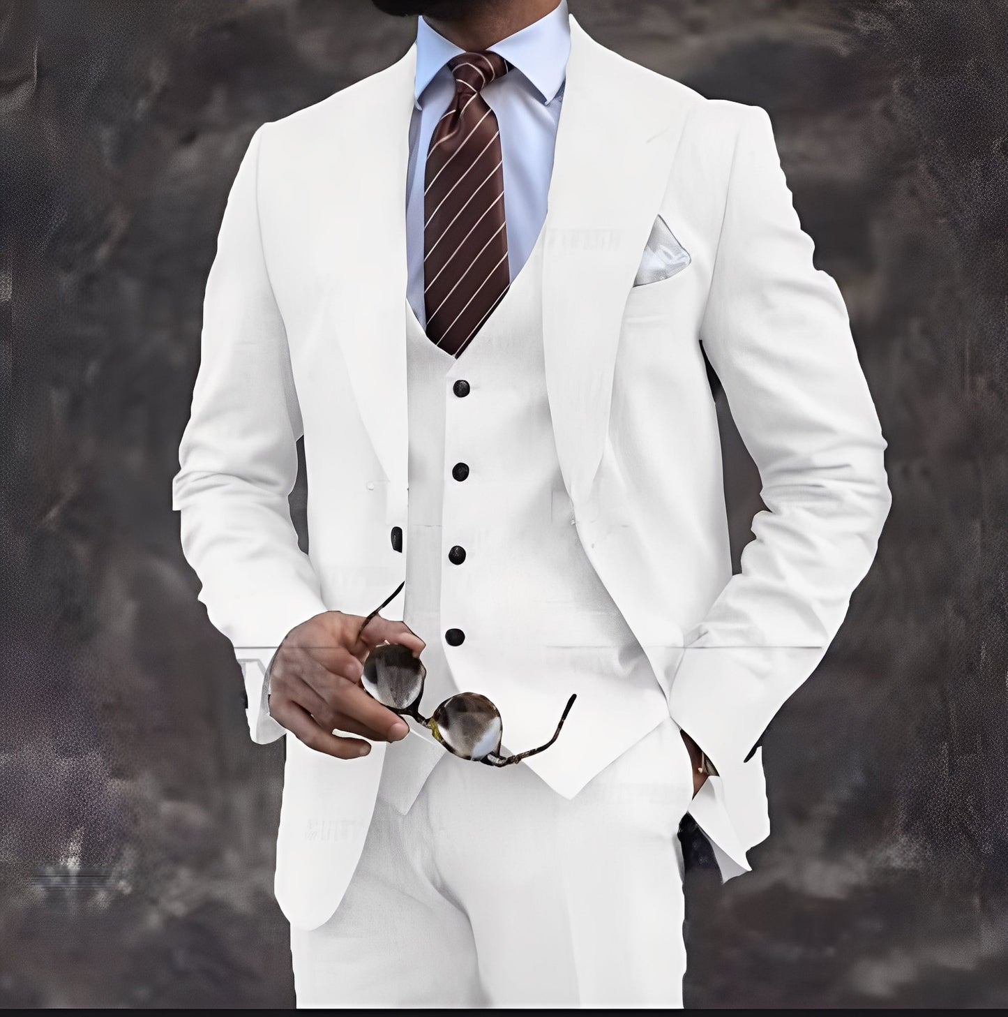 Cordell - Eleganter, formeller Dreiteiler für Herren