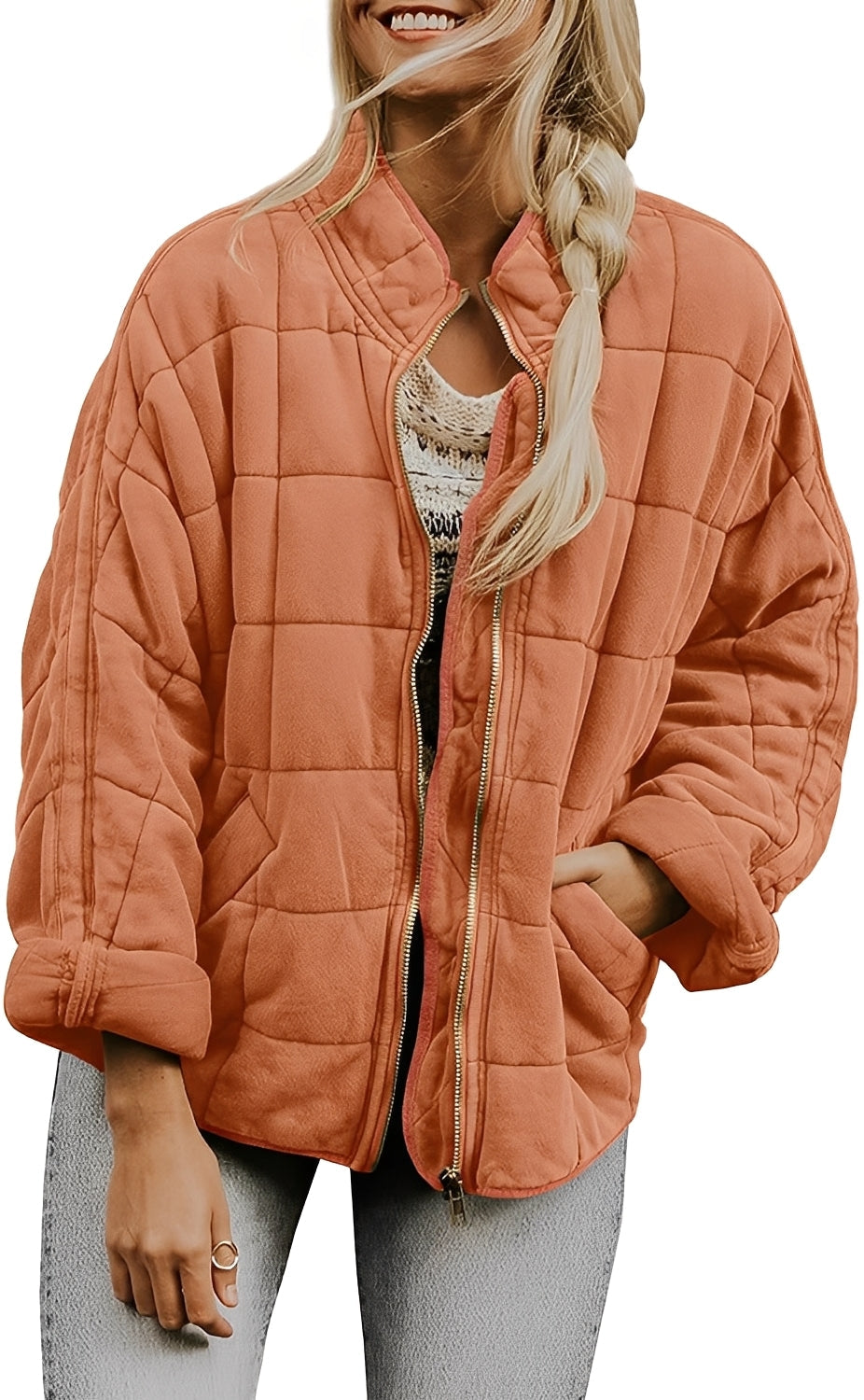 Mikaela - Damen Oversize-Jacke für kalte Tage