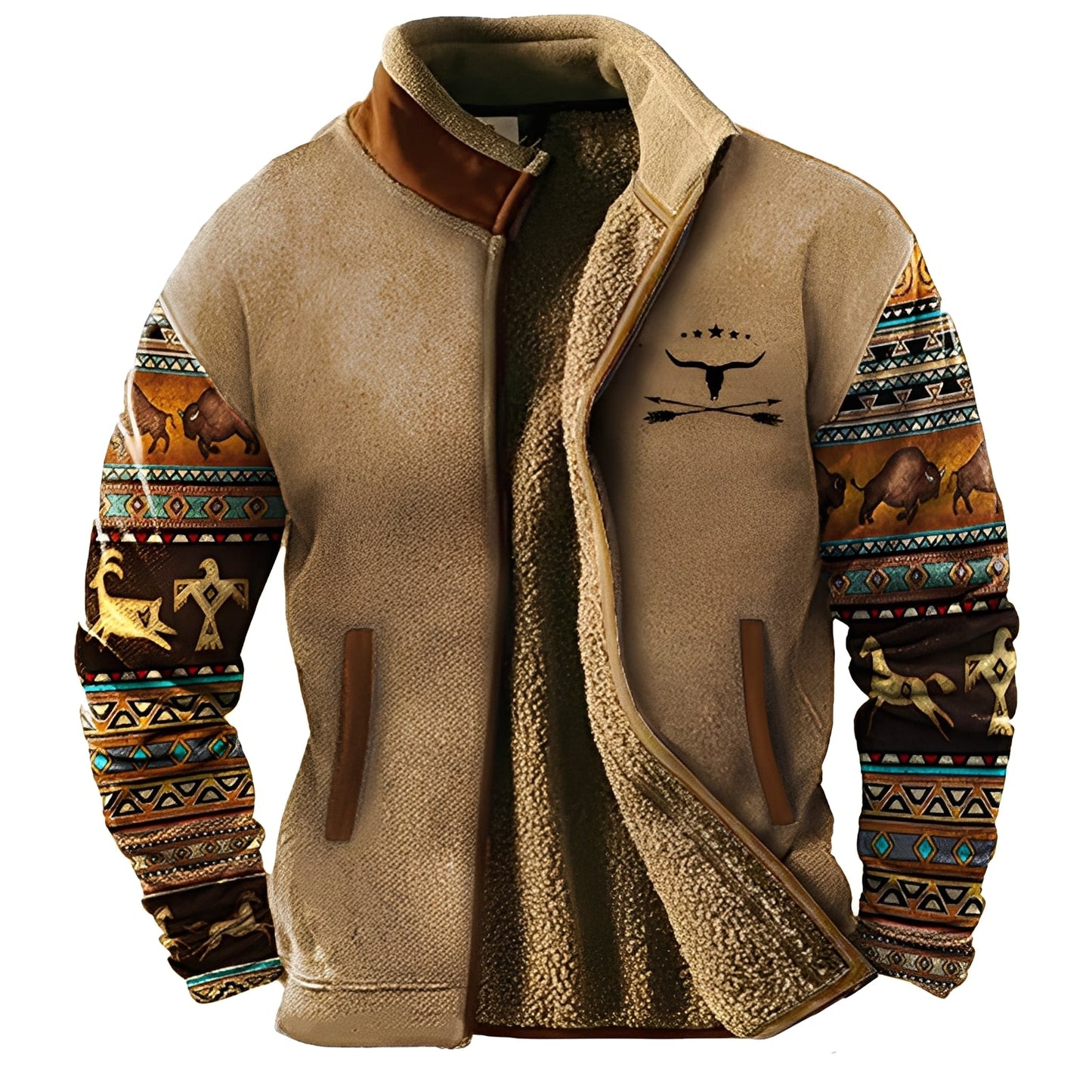 Todd - Stilvolle, warme Herrenfleecejacke