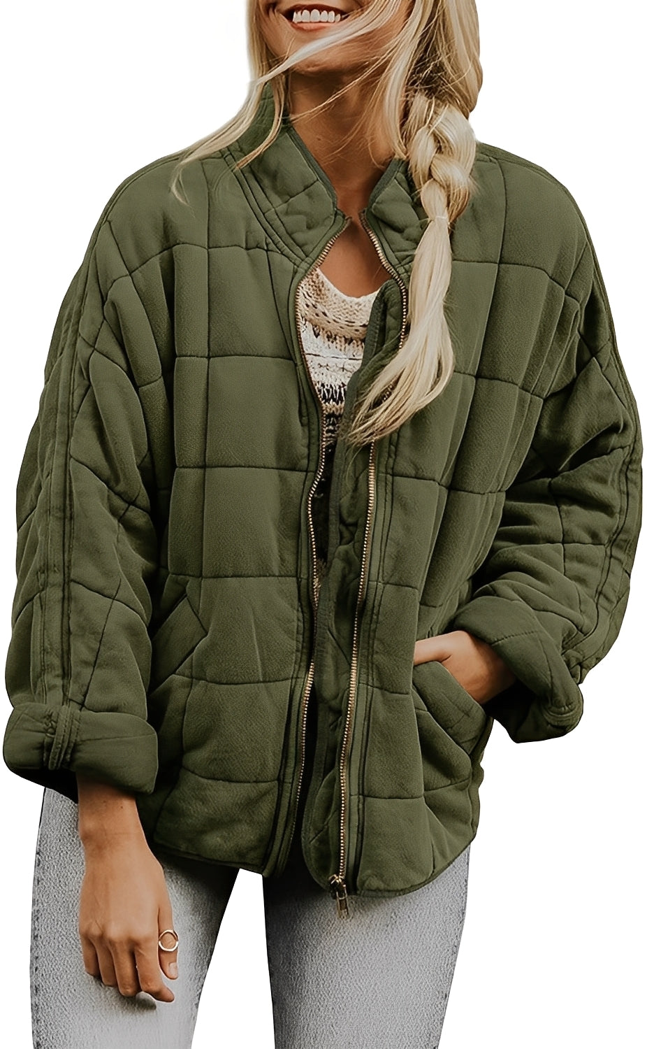 Mikaela - Damen Oversize-Jacke für kalte Tage
