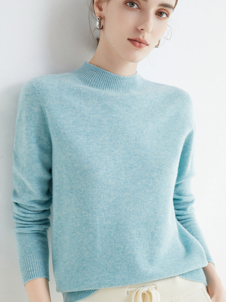 Hollie - Bequemer Damenkaschmirpullover