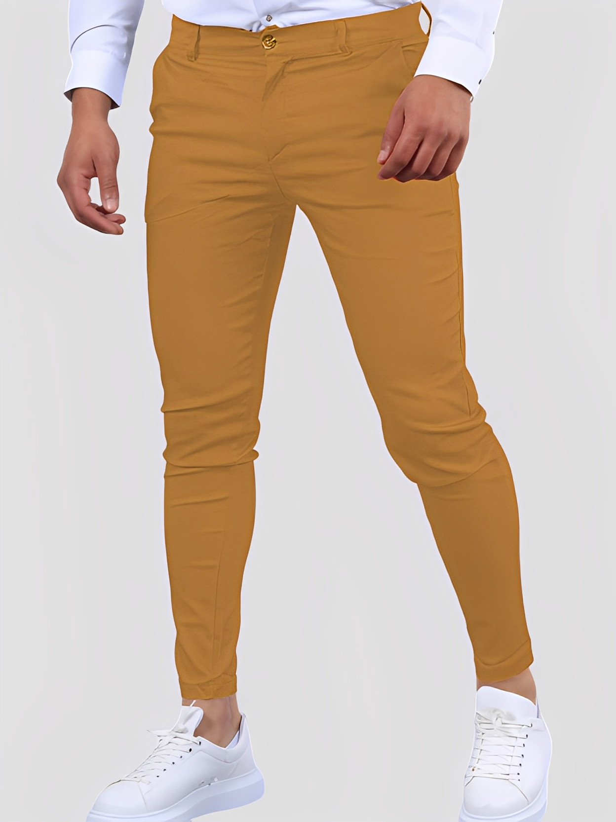 Shelton - Angenehme, dehnbare Herrenhose mit schlanker Passform