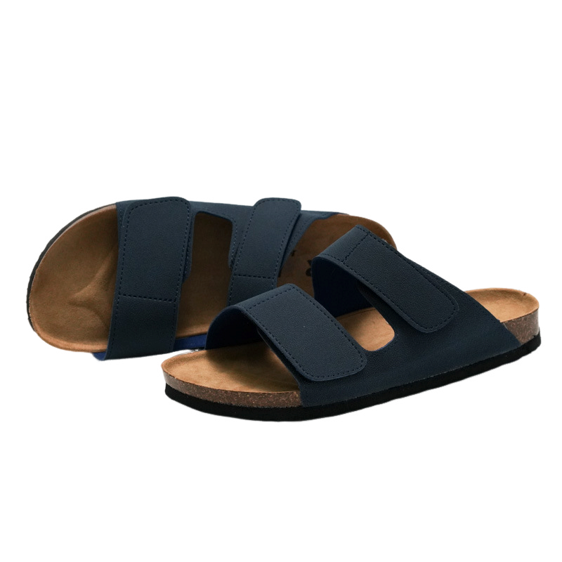 Vespera – Ledersandalen für Herren mit praktischem Klettverschluss