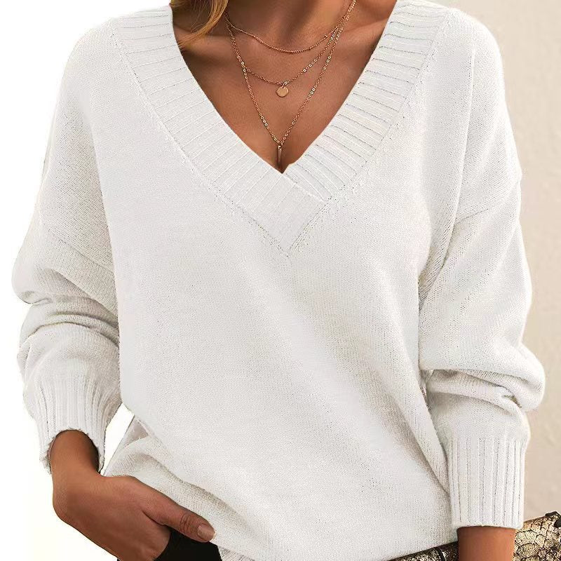 Nicki - Eleganter, lässiger Damen-Kaschmirpullover