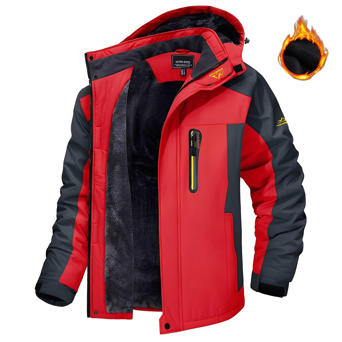 Felix - Moderne Skijacke für Herren im Winter
