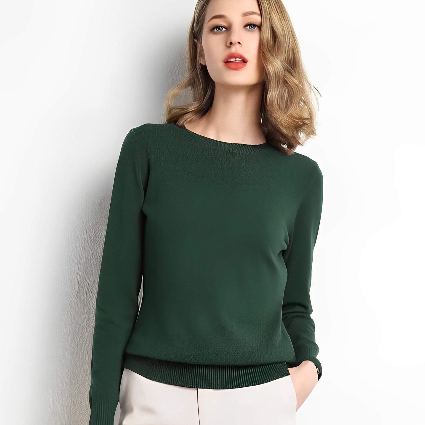 Carmella - Bequemer und weicher Damen-Strickpullover