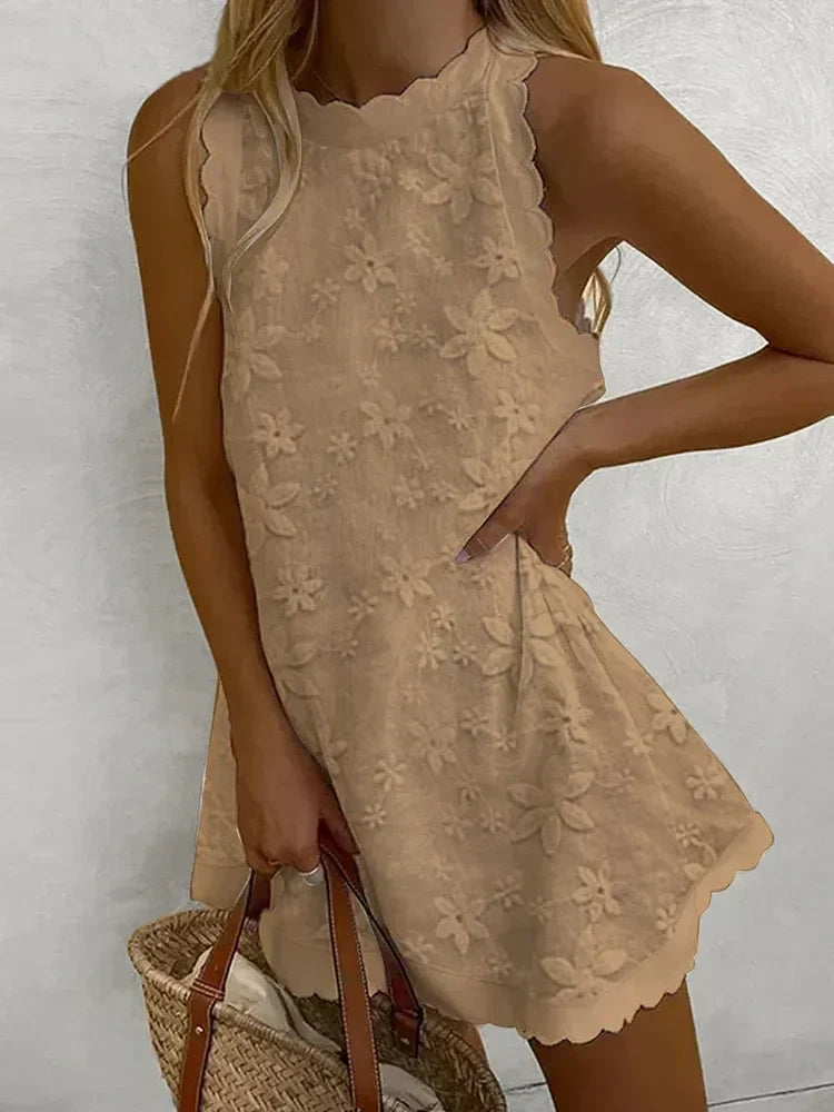 Channie - Midi-Spitzenkleid Sommer Brise