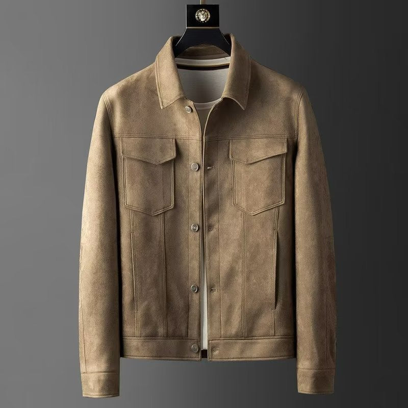 Wilbur - Klassische Wildlederjacke für Herren