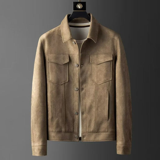 Wilbur - Klassische Wildlederjacke für Herren