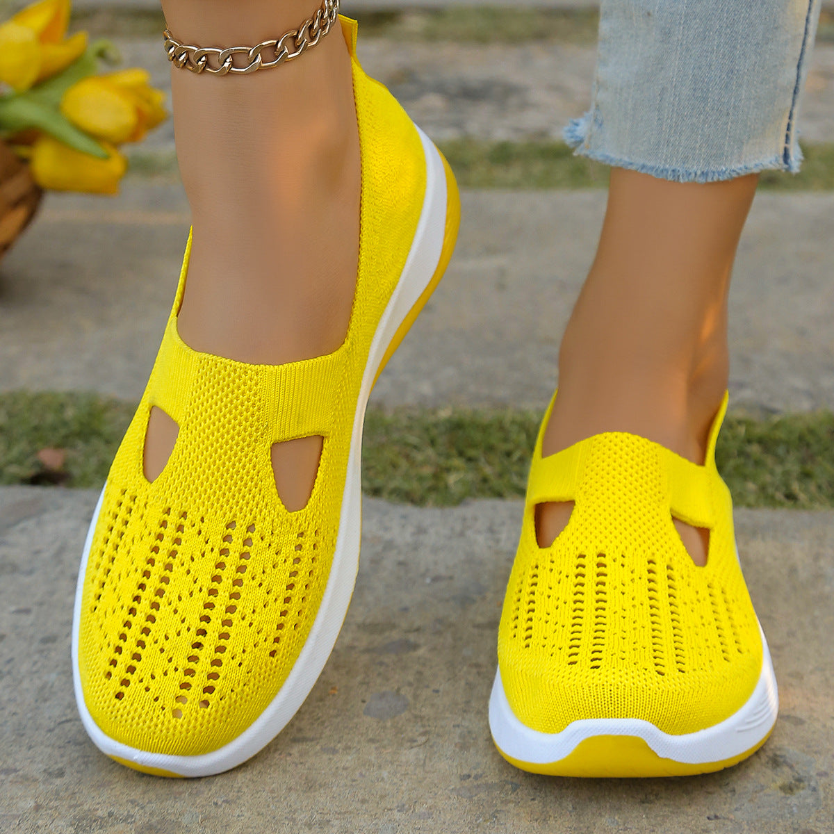 Jacquetta - Komfortable, atmungsaktive Damenschuhe