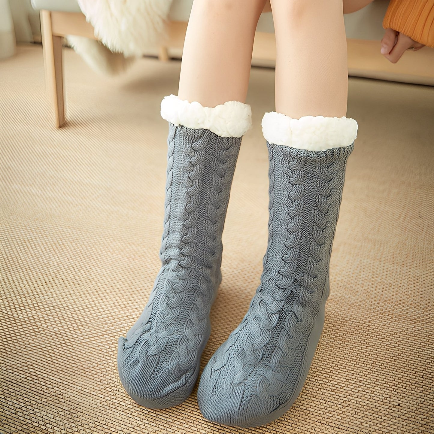 Jessica - Weiche Winter-Plüschsocken für Frauen und Männer