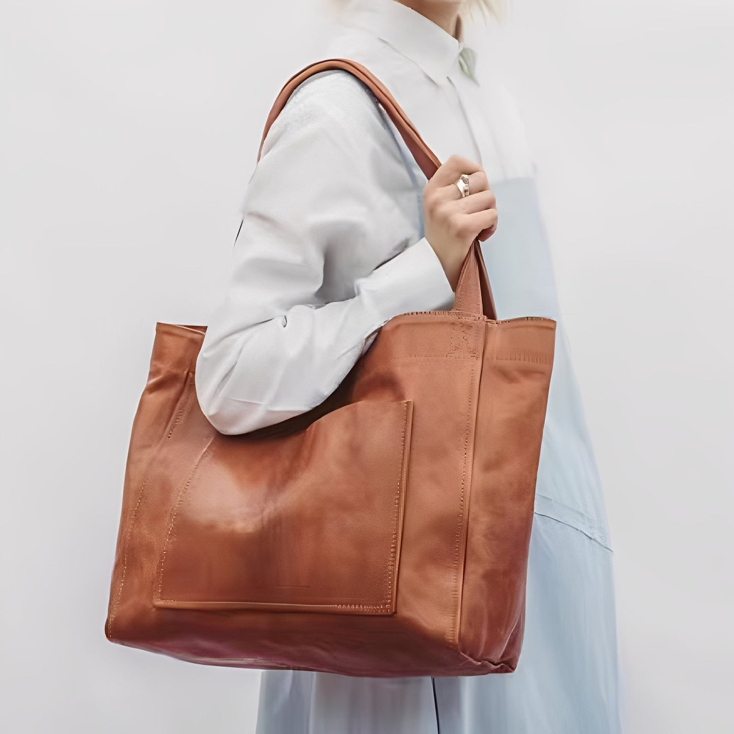 Romayne - Klassische Ledertasche für Damen