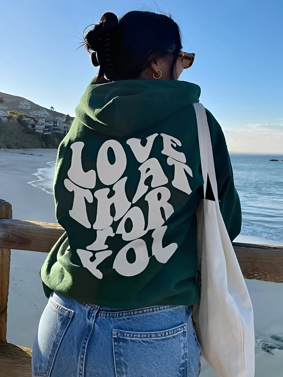 Marian - Modischer Hoodie mit auffälligem Muster für Damen