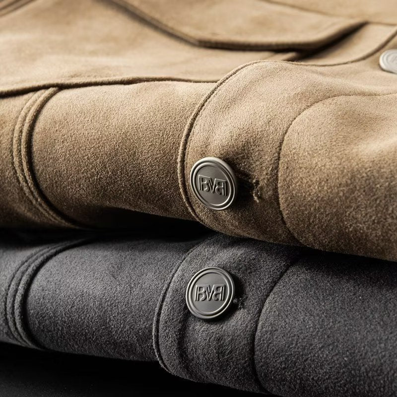 Wilbur - Klassische Wildlederjacke für Herren
