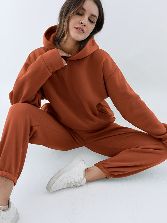 Jasmine - Komfortables Damen Jogging-Set mit Kapuze