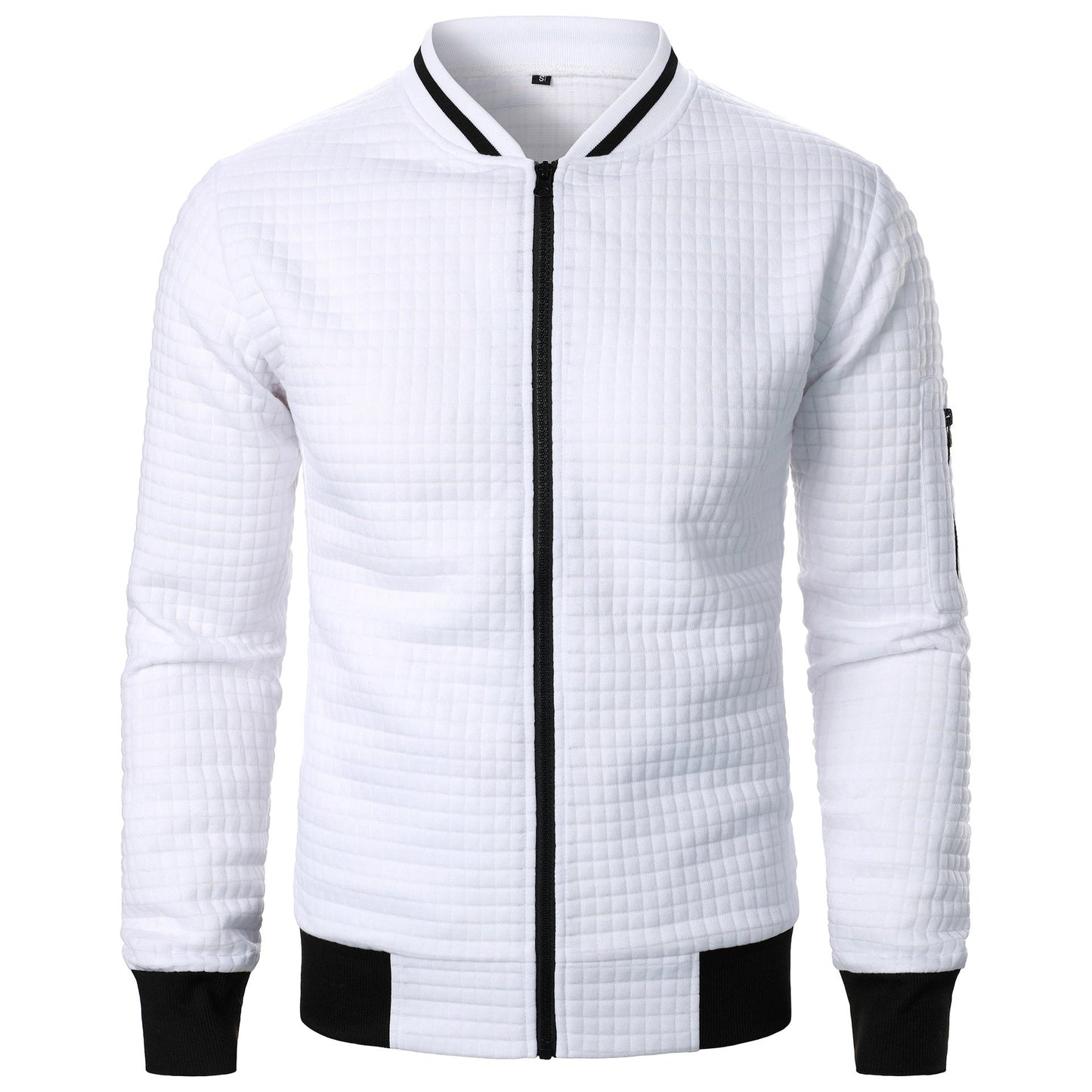 Malcom - Moderner Herrenpullover mit Zipper