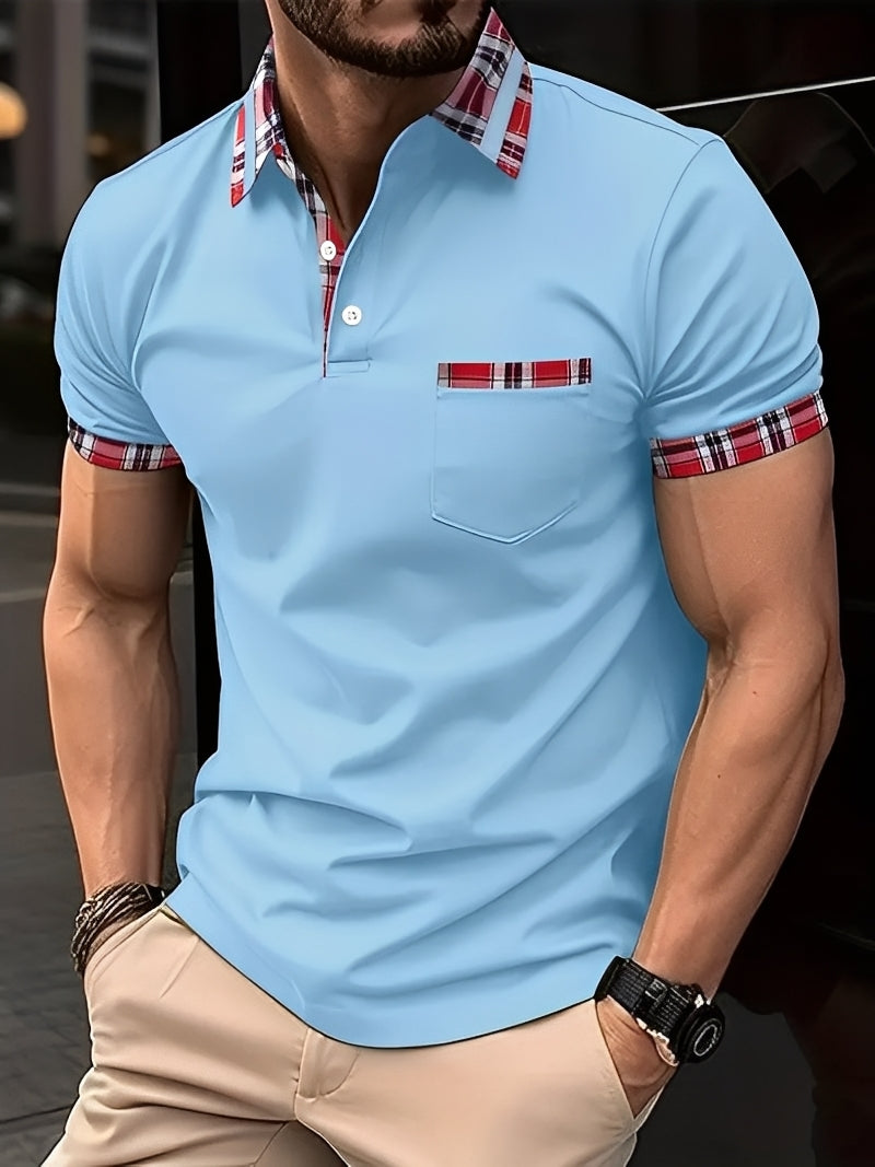 Ryker - Elegantes Poloshirt mit Brusttasche für Herren