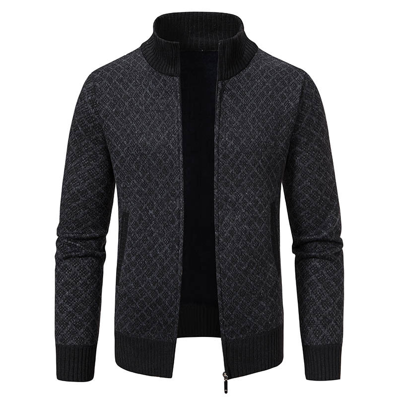 Gerald - Elegante Herren-Karojacke mit Zipper