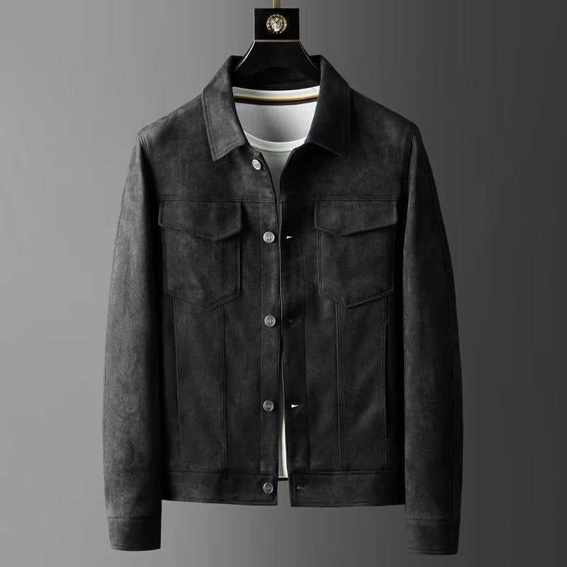 Wilbur - Klassische Wildlederjacke für Herren