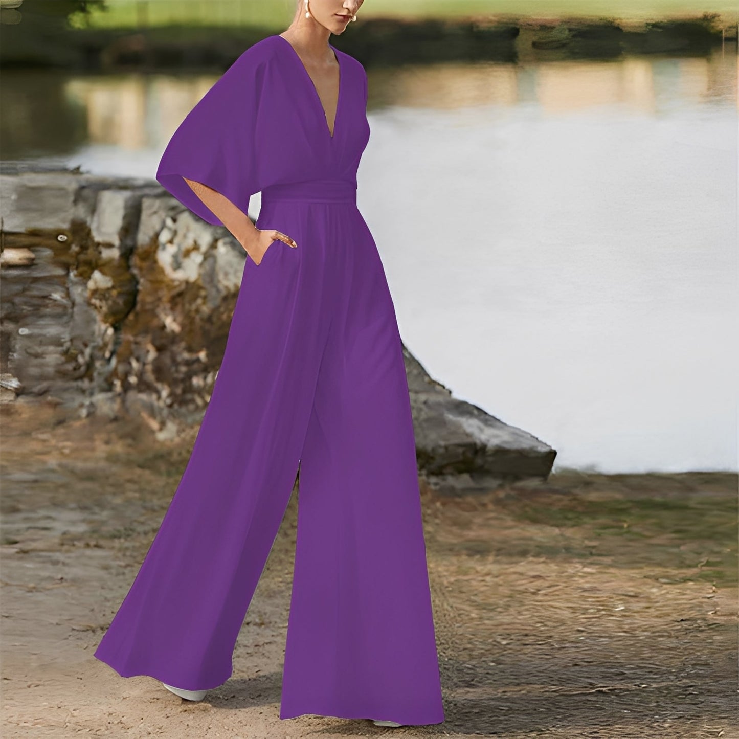 Elizabeth - Komfortabler und legerer Damen-Jumpsuit